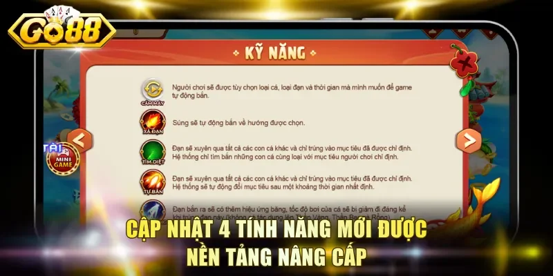 Cập nhật 4 tính năng mới được nền tảng nâng cấp